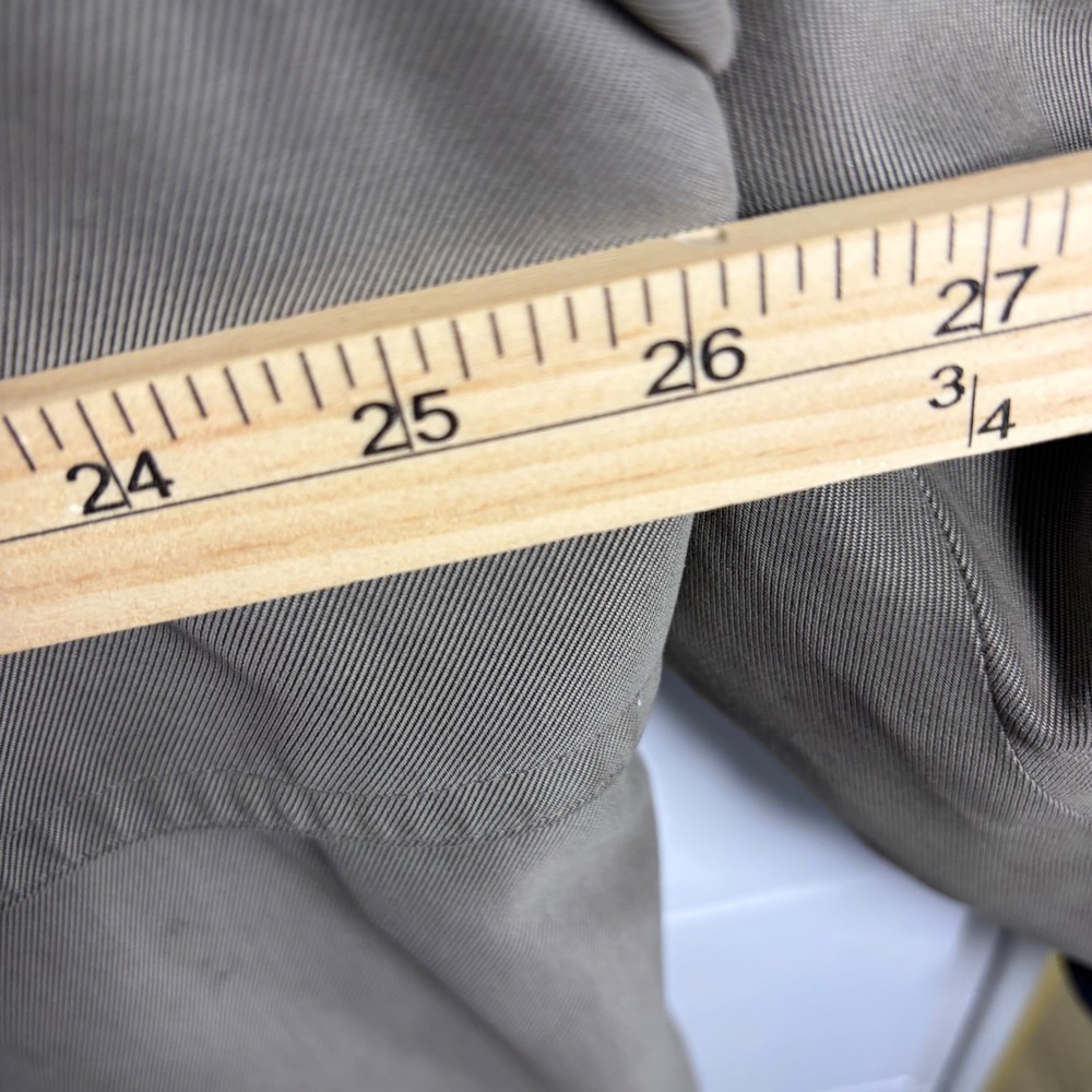 Ralph Lauren Trench Coat Men 48R XL Tan Taupe Overcoat Zip Out Liner Heritage - Picture 12 of 15